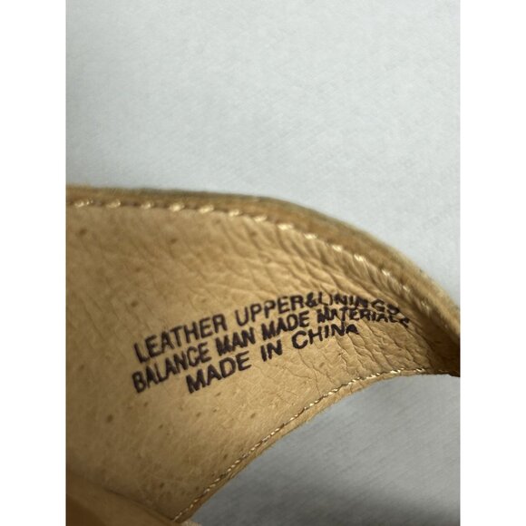 Born Radiance Floral Metallic Wedge Sandals in Gold - Sz 9 - Picture 9 of 11